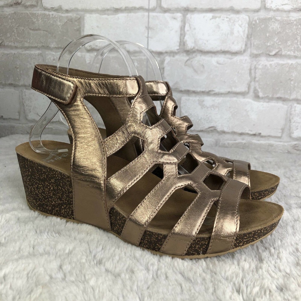 Dansko Wedge Gladiator SELINA Caged Sandal EU 40